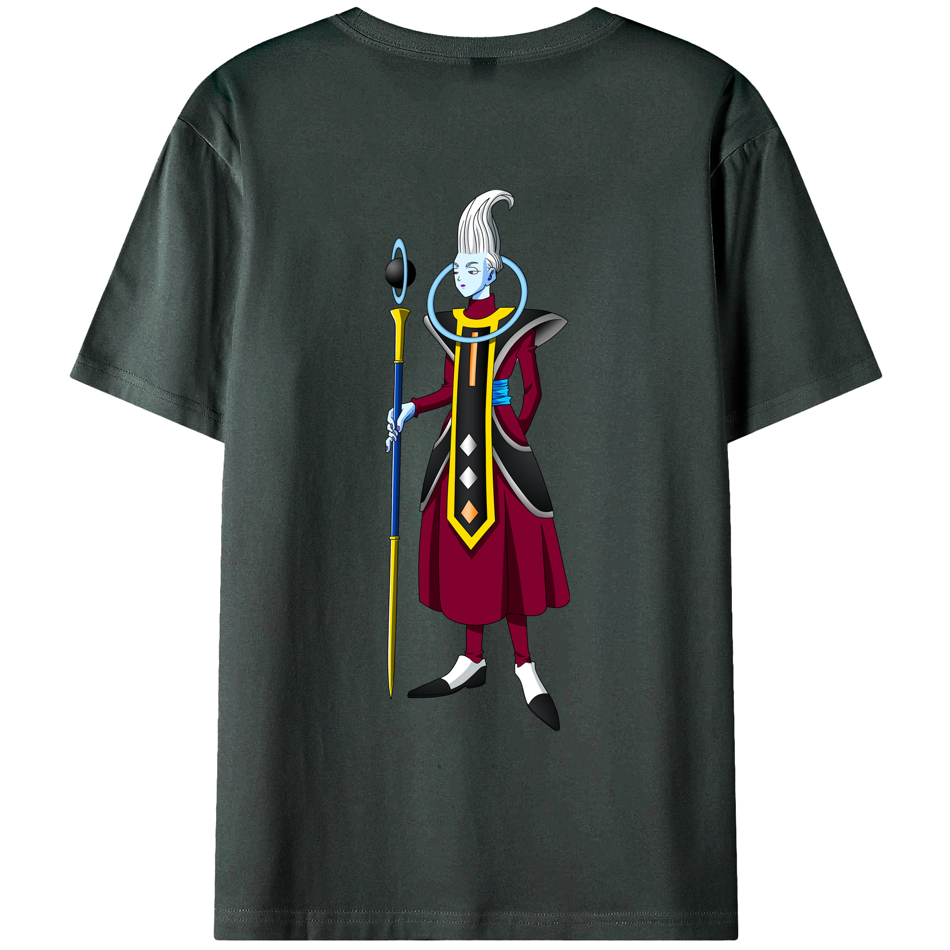（画像用） ドラゴンボール DRAGON BALL 綿100％ メンズ半袖Tシャツ（バックプリント） 通気性